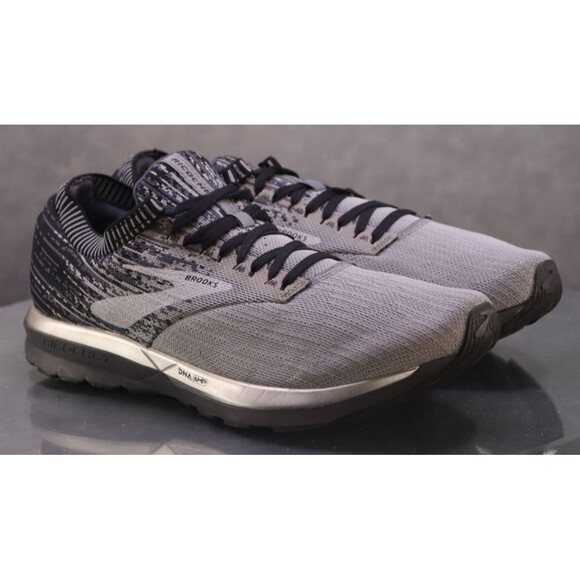 Brooks Ricochet Men\'s Running Shoes Size 12 D Gray Black EUC main image 6